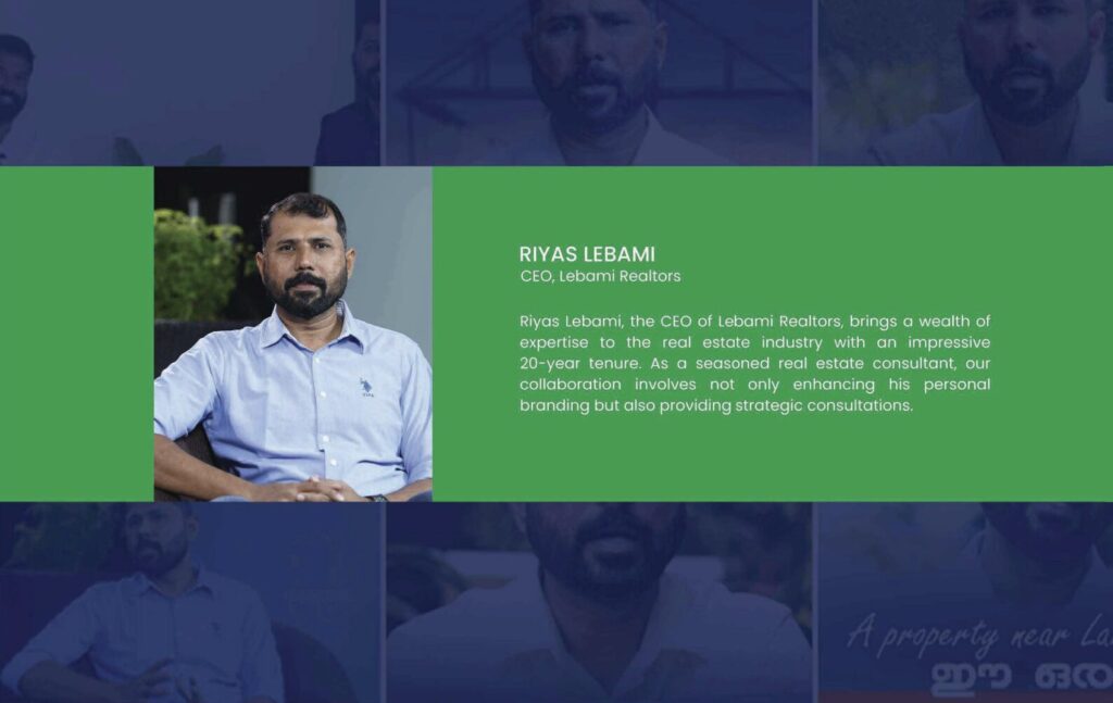 Riyas Lebami -Personal Branding